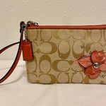 Coach Small Pink Wristlet Clutch Photo 0