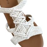 Torrid EUC  Macrame Espadrille Wedge Sandals Size Photo 2