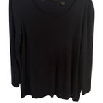Donna Karan Black  long sleeve top Photo 0