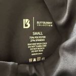 BUFFBUNNY High Neck Zipper Sports Bra Black Size Small Photo 2