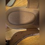 Timberland NEW BROWN LEATHER COMFORT WEDGE PLATFORM SANDALS SIZE 7 Photo 4