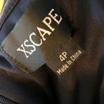 XScape Navy Blue Lace Gown Photo 2