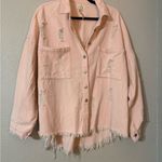 POL Boutique Oversized Distressed
Denim Jacket Photo 3