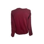 Tuckernuck Cable Knit Reid Sweatshirt in burgundy Medium Red Photo 3