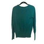 Teal Mosino Crewneck Sweater Long Sleeve Knit Pullover Casual Wear Size L Green Size L Photo 3