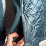 Athleta Abyss Green Rock Springs Midweight Quilted Hooded Jacket W1476 Sz M Photo 5