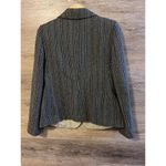 Giorgio Armani Vintage  Collezioni Herringbone Blazer 100% Wool Women Sz 10 Photo 7