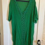 Green beach cover up Size L Photo 2
