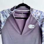 Florida Gators Colosseum Women’s OHT Military Grey Camo 1/4 Zip Pullover Size S Gray Photo 4