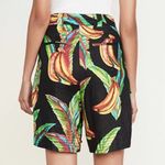 Farm Rio  Preta Banana Linen Shorts XS Photo 1