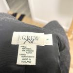 J. CREW Wool Blend Dark Academia Blazer Jacket Preppy Charcoal Gray size 4 Photo 4