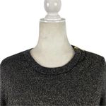 Equipment Femme Ondine Zip Shoulder Metallic Crewneck Cashmere Sweater Size XS Photo 3