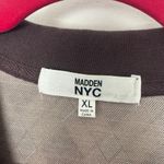 Steve Madden Madden NYC Women’s XL Brown Patterned Sleeveless Dress New Photo 1