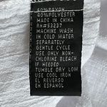 Unique spectrum 3/4 Sleeve Blouse Sheer With Lace on Bottom Hem Size X-Large Photo 9