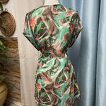 Becca  Multicolor sheer Swim Coverup Photo 3