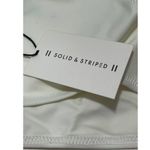 Solid & Striped The Lulu Bikini Bottom Swim Adjustable Sides Cream Medium Photo 1