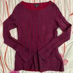 Ann Taylor Ribbed Peplum Sweater Photo 1