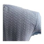 Ann Taylor Textured Black Knee Length Career Dress Big Button Size 4 office Photo 7