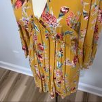Band of Gypsies 3/$20 Yellow Floral Dress size S Photo 7