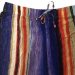 Cruisewear Arsty Beach Pant S Tied Ankle Colorful Drawstring Waist Flowy Airy Multiple Photo 2