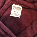 PINK - Victoria's Secret Pink Burgundy Hoodie Size Medium  Photo 4