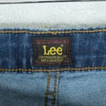 Lee  Jeans Womens 12M (32x21) Blue High Rise Crop Stretch Denim 112330778 Photo 8