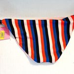 Kate Spade Bikini Bottoms Multicolored Stripes Side Tie Bow REVERSIBLE Sz S NWT Photo 7