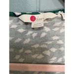 Boden Green White Leaf Print V Neck Long Sleeve Wrap Style Top US 12 Photo 2