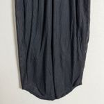 EXPRESS sz S black ribbed spaghetti strap midi dress NWT Photo 3