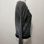 David Cline Women's Gray Subliminal Paisley SweaterSize Medium Photo 2