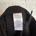 Vince  Tapered Boyfriend Cropped Trouser‎ Dress Pants Black VX57520802 Size 6 Photo 4