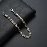 5mm Stainless Steel Twist Chain Bracelet Photo 2