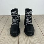 Sorel  Women's Lennox Leather Lace-Up STKD WP Boots 7.5US Black / Sea Salt $190 Photo 1