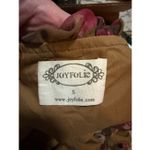 NWOT Joyfolie Faydon Dress in Bistre Floral Size Small Brown Photo 7