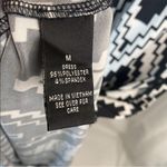 AB Studio  Black & White Maxi Dress Medium Photo 5