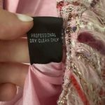 Teri Jon by Rickie Freeman Pink Preppy Wool/Silk Tweed Blazer Bow Jacket Blazer Size 2 Photo 4