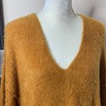 Free People  • princess vneck fuzzy sweater Photo 3