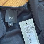 River Island  black cropped pants wide leg jumpsuit romper Sz 10 Medium Photo 11