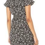 J.Crew -MERCANTILE Adorable black and white faux wrap dress Photo 1