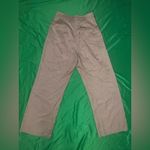 Reformation Pleated High Rise Tan Dress Pants size 6 Photo 1