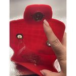 Jelly Pearl Rivet‎ Red Handbag Purse Small Purse Photo 2
