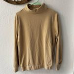 Dudley Stephens Tan Baldwin Mock Neck Terry Cloth Style Sweater XS Photo 2