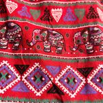 NWT Red Thai Hippie Hobo Sling Shoulder Crossbody Bag Purse Elephant Boho Gypsy Photo 2