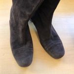 Cole Haan Oriana Heeled Boots Size 5.5 Suede Tall Chocolate Photo 1