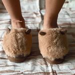 Refresh Tan Fleeced Lined Teddy Slippers Photo 1