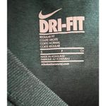 Nike Dri-Fit Athletic Green Short Sleeve V-Neck T-Shirt Photo 1