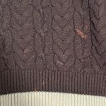 Altar'd State  Brown and Cream Knit Sweater Photo 3