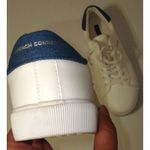French Connection New NWT $78 Womens 10 Sneakers White Blue Logo Fashion Casual Photo 4