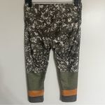 prAna  Pillar Printed Capri Legging Women's Size Medium Slate Canopy Green Tight Photo 14