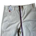 Marine layer Bridget Slim Wide Leg Crop White Pant Size 14 NWT Photo 12